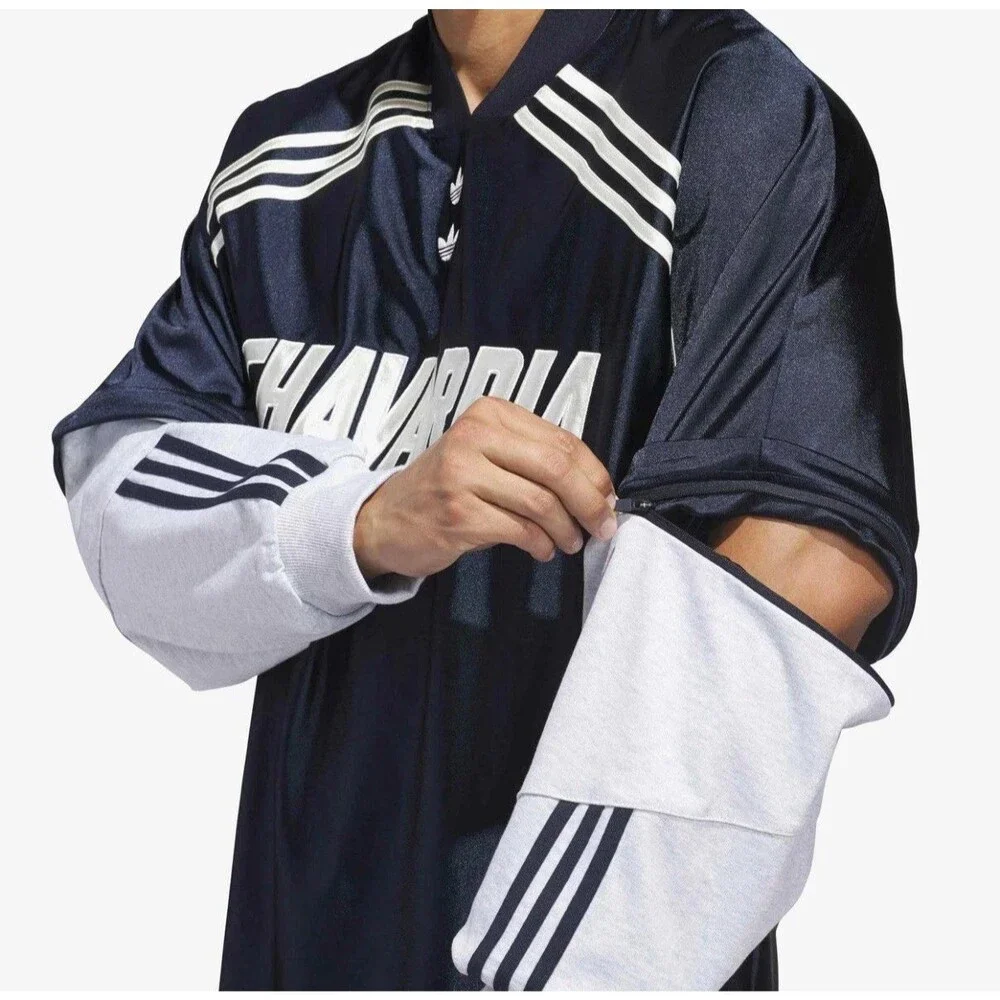 Adidas Originals Willy Chavarria WC Dazzle Jersey Legend Ink Long Sleeve KD1799